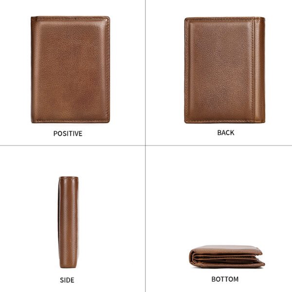 MARRANT Genuine Leather RFID Blocking Wallet for Men - 图片 4