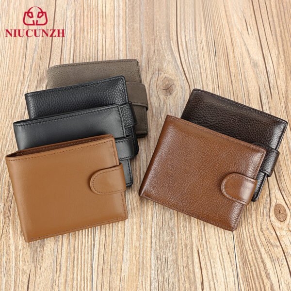 MARRANT Slim Bifold Leather Wallet For Men - 图片 5
