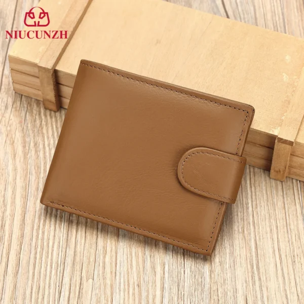 MARRANT Slim Bifold Leather Wallet For Men - 图片 2
