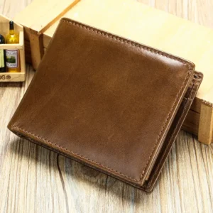 MARRANT Anti-theft Card Holder Wallet Genuine Leather Wallet for Men