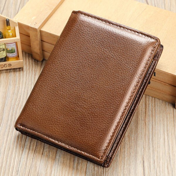 MARRANT Genuine Leather RFID Blocking Wallet for Men - 图片 2